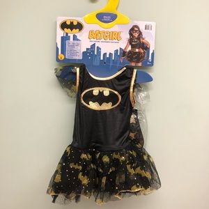 Rubie’s | Girl's Batgirl Costume | Black & Yellow | Size 8-10